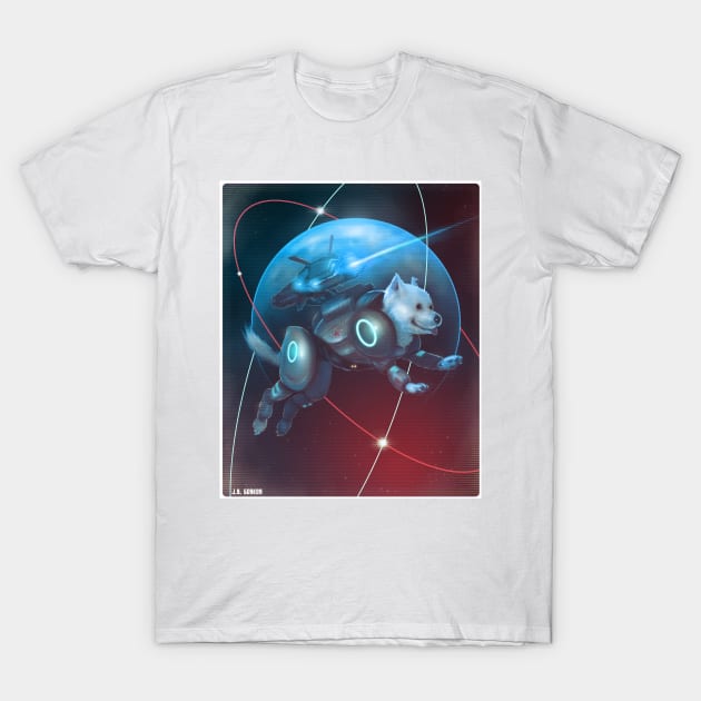 Laika T-Shirt by jrbarker